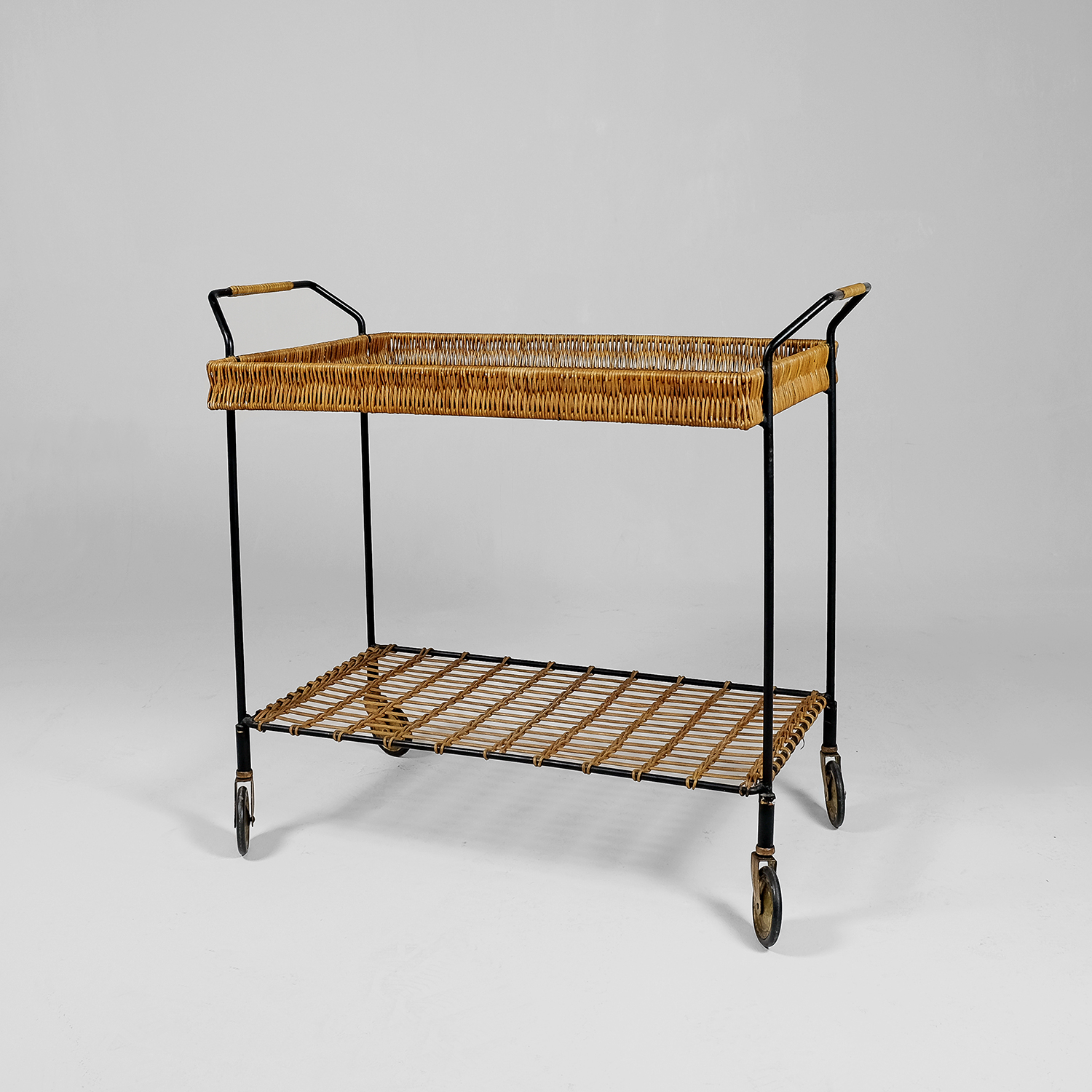 Rattan Trolley