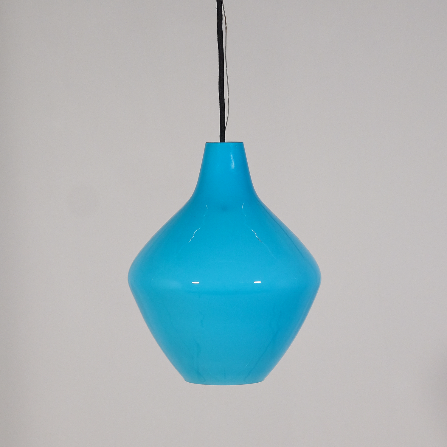Blaue Murano Hängelampe