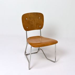 Armin Wirth stacking chair
