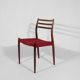 4 Møller Chairs Nr. 78